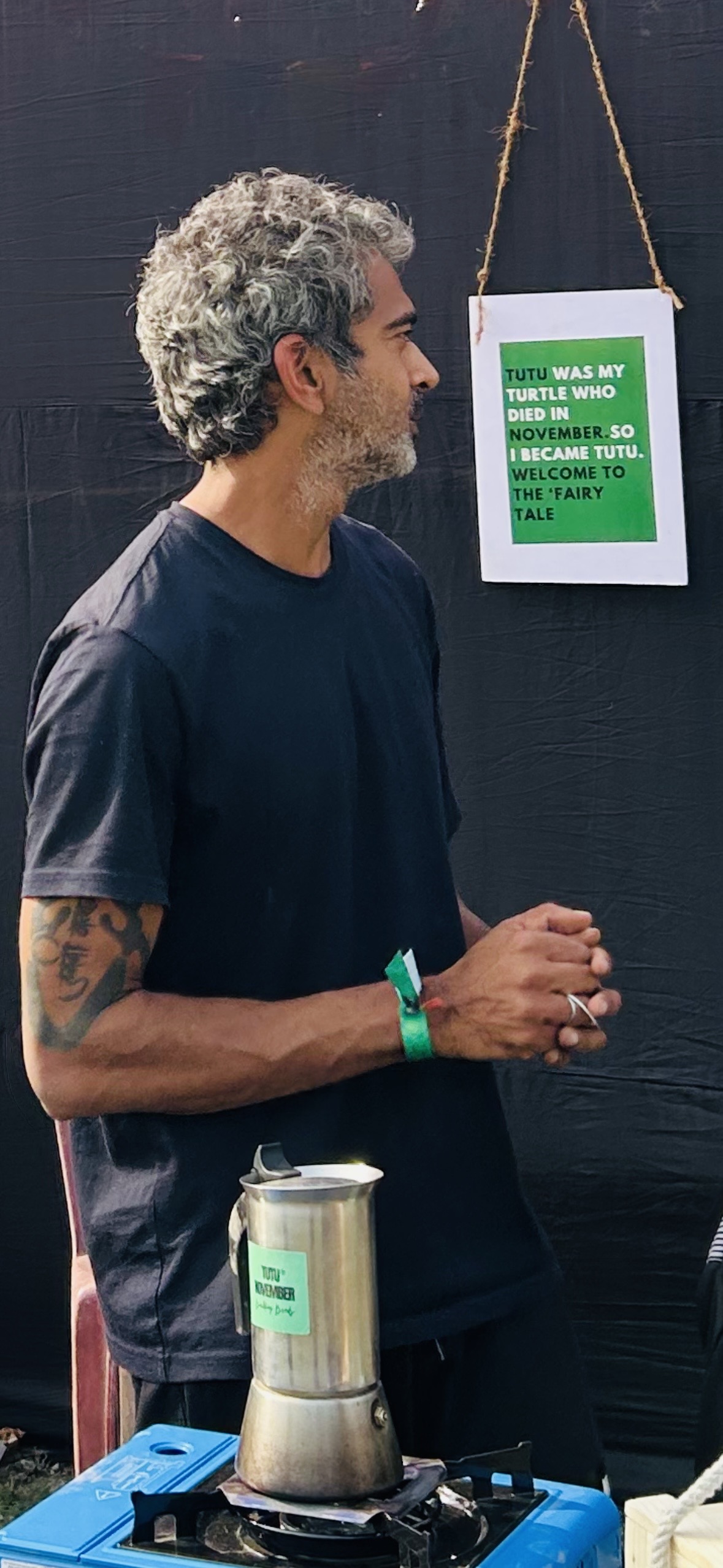 Abhinav at TutuNovember event
